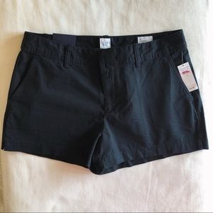 NWT Gap Black City Shorts Mid Rise 3” Inseam